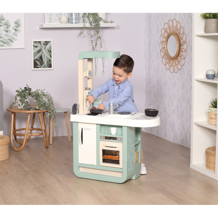 Bucatarie Smoby Cherry Kitchen cu 25 accesorii [9]