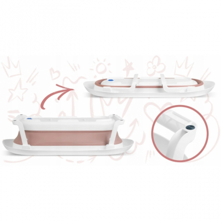 Cadita de baie cu dop de scurgere Ricokids RK-281 [2]