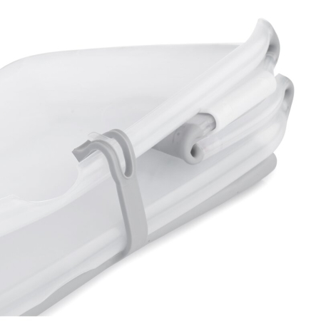 Cadita de baie cu pliere ultra-compacta, Jane, Oasis, cu doua manere, 68 x 42 x 26 cm, Blue [7]