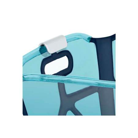 Cadita de baie cu pliere ultra-compacta, Jane, Oasis, cu doua manere, 68 x 42 x 26 cm, Tropical [4]