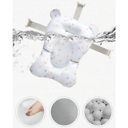 Cadita pliabila cu termometru si suport anatomic Genua Premium grey [5]