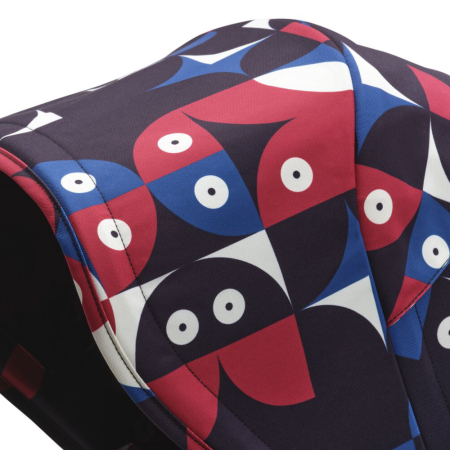 Capotina carucior Bugaboo Bee 6 Animal Explorer Red Blue [2]