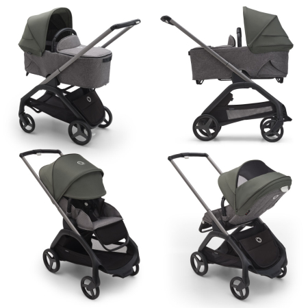 Capotina carucior Bugaboo Dragonfly Forest Green [1]
