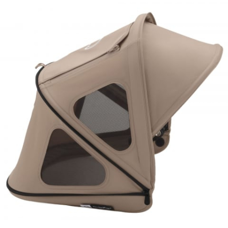Huse ploaie si antiinsecte - Capotina cu extensie plasa insecte Bugaboo Dragonfly Dune Taupe