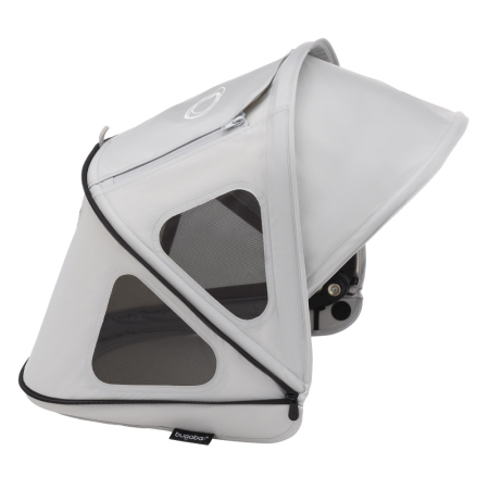 Huse ploaie si antiinsecte - Capotina cu extensie plasa insecte Bugaboo Dragonfly Misty Grey