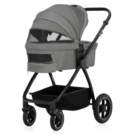 Carucior 2 in 1 Lionelo Meril cu landou si scaun cu dimensiune XL [4]