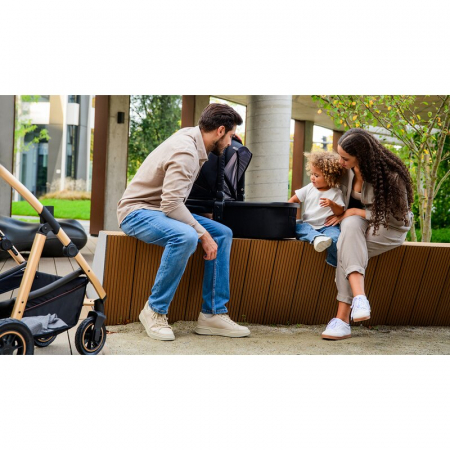 Carucior 3 in 1 Lionelo Amber cadru aluminiu Negru [72]