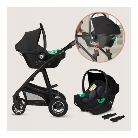 Carucior 3 in 1 Lionelo Bianka transformabil [36]