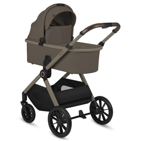 Carucior 3 in 1, Lionelo, Layla, Pana la 22 kg, Cadru aluminiu, Cu landou intarit si salteluta din spuma AirDots, Cu scoica auto testata ADAC, Reversibil, Cu ventilatie 3D, Cu accesorii, EN1888-1, EN1 [4]
