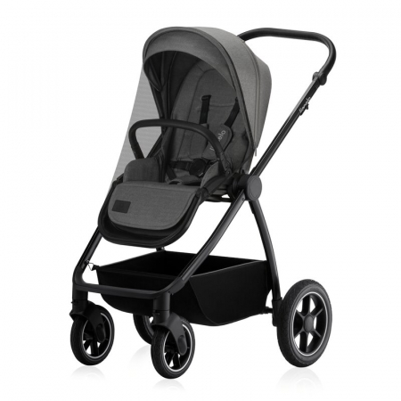 Carucior 3 in 1 Lionelo Meril cu landou de dimensiune XL Reversibil cu scoica auto [5]