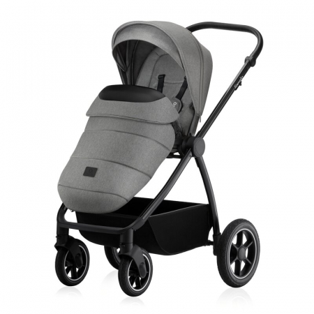 Carucior 3 in 1 Lionelo Meril cu landou de dimensiune XL Reversibil cu scoica auto [4]
