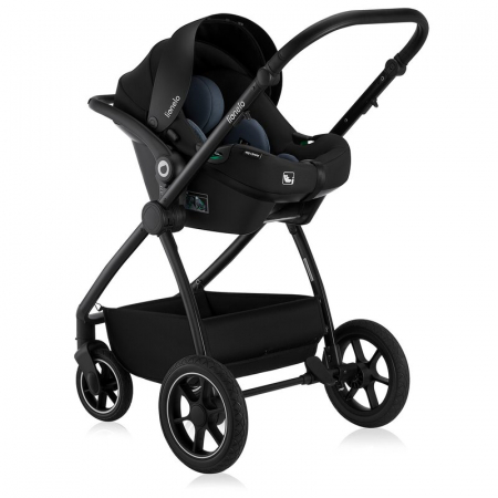 Carucior 3 in 1 Lionelo Meril cu landou de dimensiune XL Reversibil cu scoica auto [17]