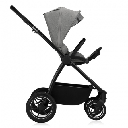 Carucior 3 in 1 Lionelo Meril cu landou de dimensiune XL Reversibil cu scoica auto [10]