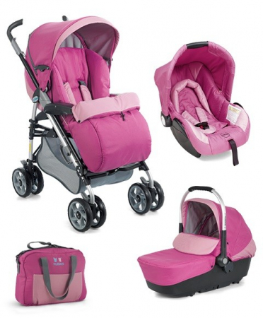 Carucioare copii 3in1 - Carucior 3 in 1 Plebani D1 Trio