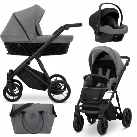 Carucioare copii 3in1 - Carucior 3in1 Ivento Kunert