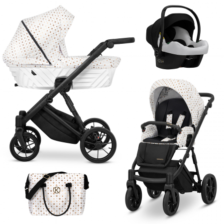 Carucioare copii 3in1 - Carucior 3in1 Ivento Kunert