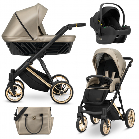 Carucioare copii 3in1 - Carucior 3in1 Ivento Premium Kunert