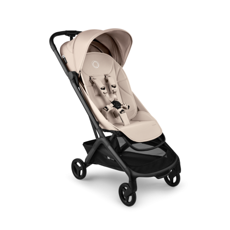 Carucioare sport copii - Carucior Bugaboo Butterfly 2 Black Desert Taupe