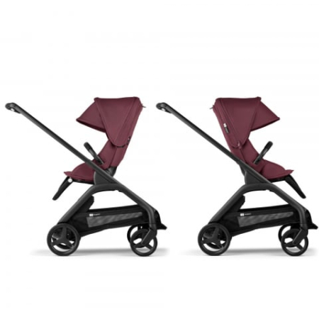 Carucior Bugaboo Dragonfly Black Dark Cherry [3]