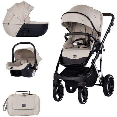 Carucioare copii 3in1 - Carucior Chipolino Imperium 3 in 1 cashmere