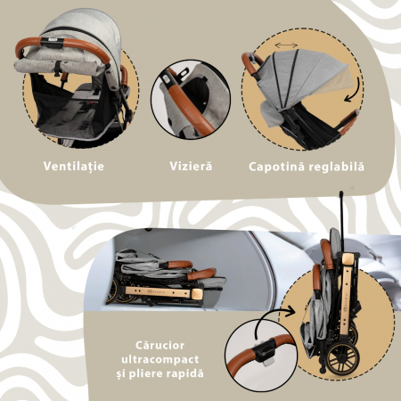 Carucior Sport AppeKids Travel Ultracompact Tip Troller [3]