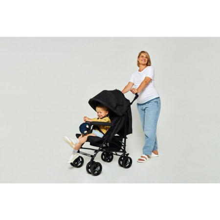 Carucior sport compact, Lionelo, Irma, Pliere tip umbrela, 6- 36 luni, Pana la 15 kg, Gri [20]