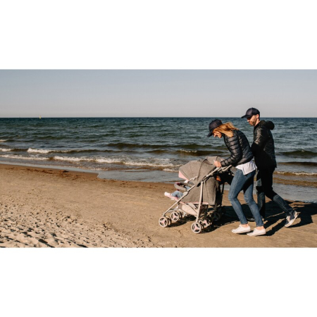 Carucior sport compact, Lionelo, Irma, Pliere tip umbrela, 6- 36 luni, Pana la 15 kg, Gri [30]