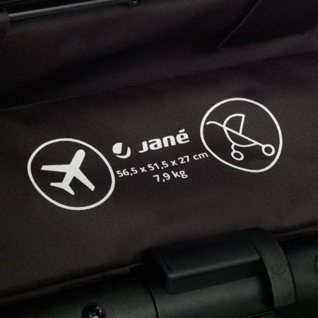 Carucior sport, Jane, Clap, Sistem compact de pliere care permite transportul caruciorului la bordul aeronavei, Cadru din aluminium, De la nastere pana la 26Kg, Seal [7]