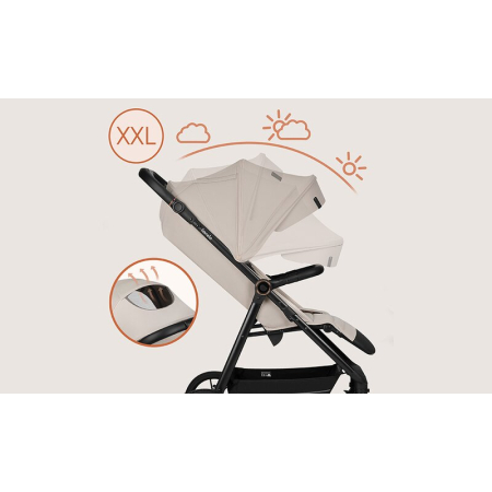 Carucior sport, Lionelo, Iva, Sustine 22 kg, 6 luni+, Bej [16]