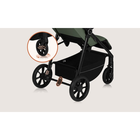 Carucior sport, Lionelo, Iva, Sustine 22 kg, 6 luni+, Verde [31]