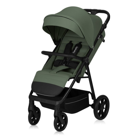 Carucior sport, Lionelo, Iva, Sustine 22 kg, 6 luni+, Verde [2]