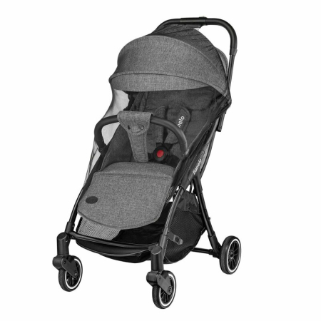 Carucior sport, Lionelo, Julie One, Cadru din aluminiu, 0-22 kg, Pliere compacta pentru avion, Gri [19]