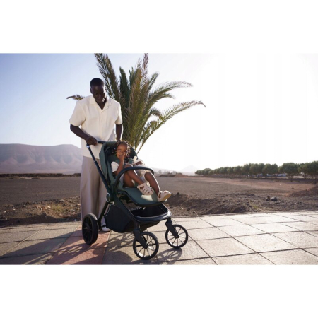 Carucior sport, Lionelo, Mika Plus, Cadru din aluminiu, Copertina XXL, cu accesorii, Pana la 22 kg, 6-48 luni; Bej [25]