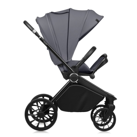 Carucior sport, Lionelo, Mika Plus, Cadru din aluminiu, Copertina XXL, cu accesorii, Pana la 22 kg, 6-48 luni; Bej [13]