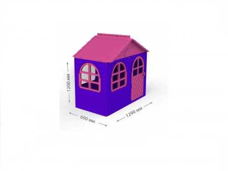 Corturi si casute copii - Casuta de joaca MyKids 02550/10 Pink/Violet - Small