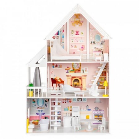 Casuta de papusi din lemn XXL Ecotoys 4127 [1]