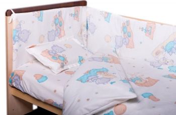 Cearceaf de pat cu elastic Amoras 100x100 [3]