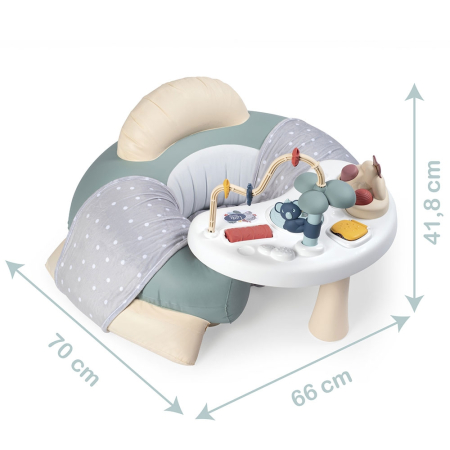 Centru de activitati Smoby Cotoons Cosy verde [3]