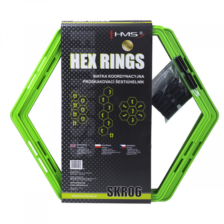 Alte Sporturi - Cercuri hexagonale pentru coordonare HMS SKR06