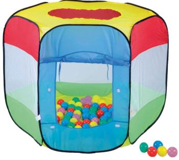 Corturi de joaca - Cort de joaca cu 100 bile Bendix - Knorrtoys