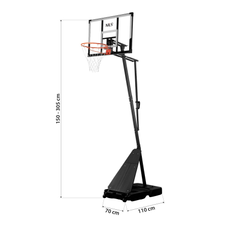 Cos baschet portabil Nils ZDK255 [1]