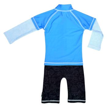 Articole de plaja - Costum de baie Blue Ocean marime 98- 104 protectie UV Swimpy