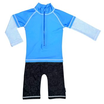 Costum de baie Blue Ocean marime 98- 104 protectie UV Swimpy [1]