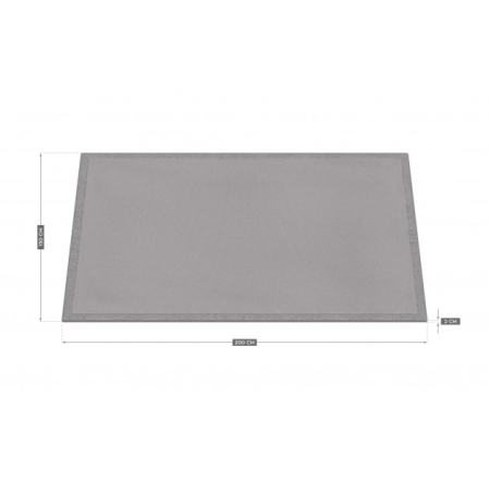 Covor de joaca antiderapant 200x150x2 cm izoleaza acustic si termic Gioco [4]