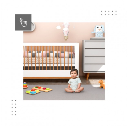 Covor de joaca antiderapant 200x150x2 cm izoleaza acustic si termic Gioco [9]