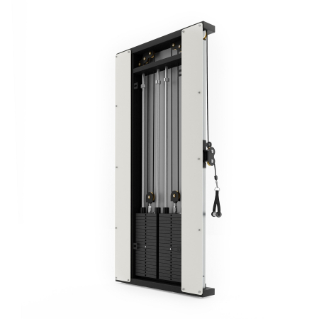 Crossover Dublu HMS BS302 pentru Perete + Stiva Greutati [13]