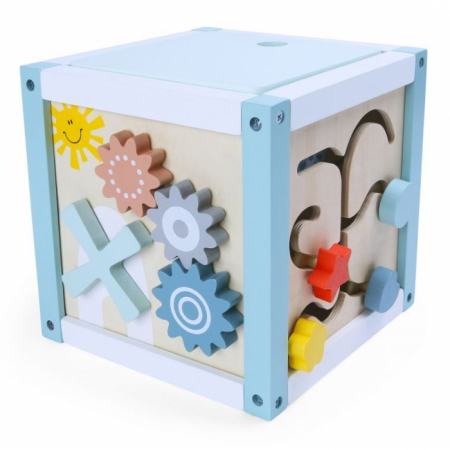 Cub educational din lemn 1020 Ecotoys [1]