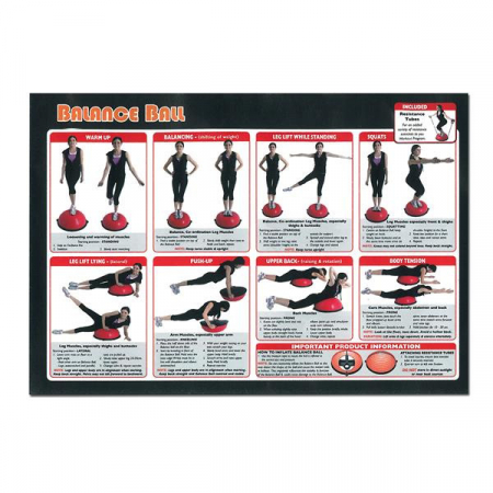 Disc de balans HMS BSX PRO Negru [11]