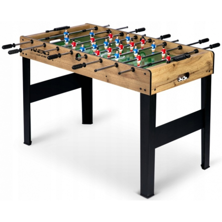 Masute de joaca copii - Fotbal de masa, 115 x 60 x 78 cm, Neo-Sport NS-805 - Natur