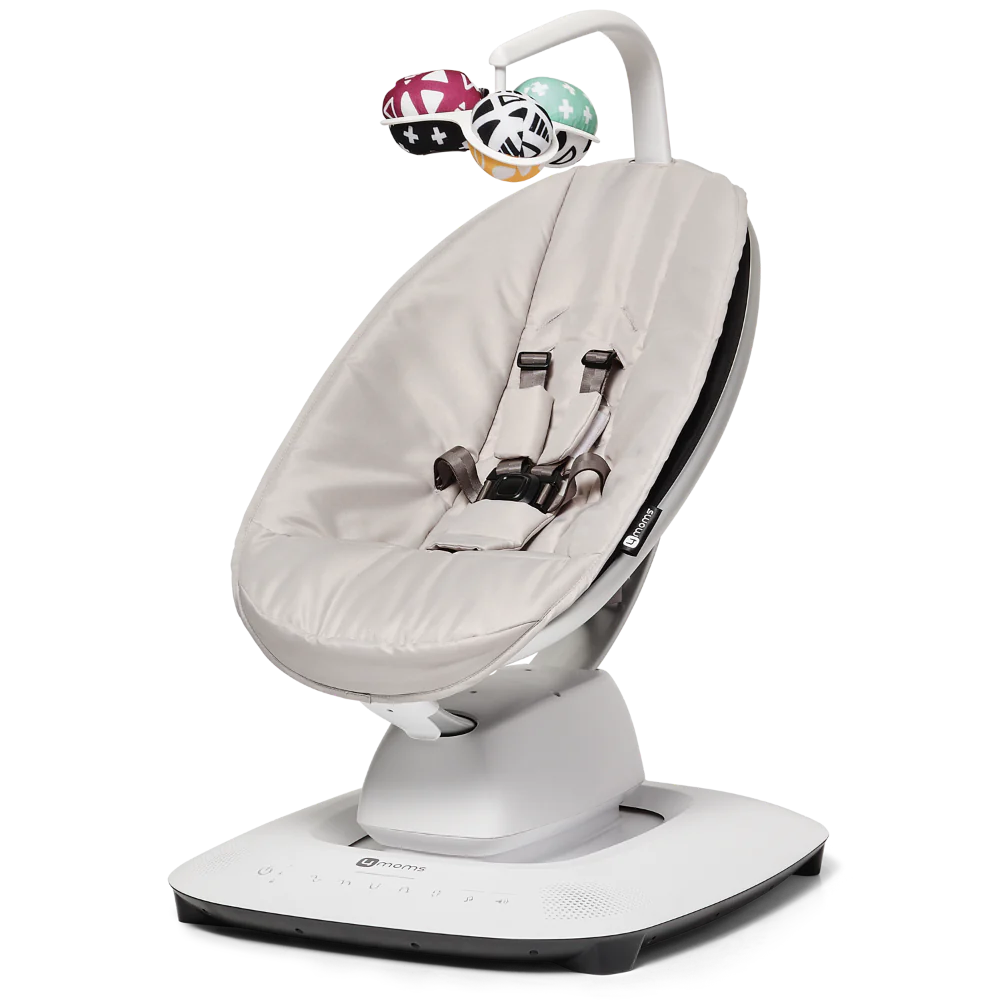 Fotoliu Balansoar Bebelusi 4MOMS MamaRoo 5.0 CLASSIC GREY [3]